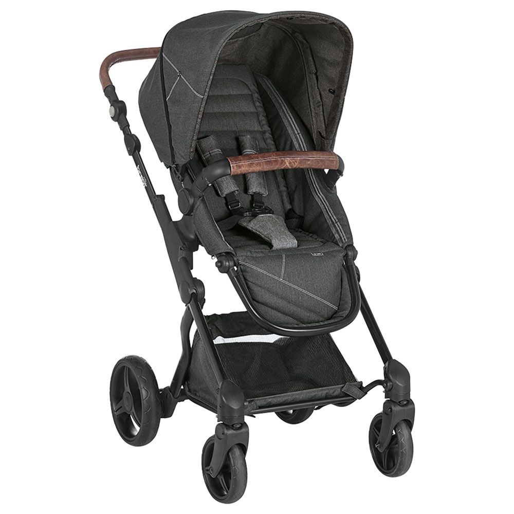 Brevi Ovo Twin Stroller Dark Grey Buy at Best Price from Mumzworld